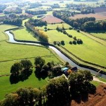 Foto landschap rivierenland