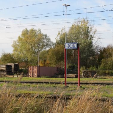 Foto van het station van Boom