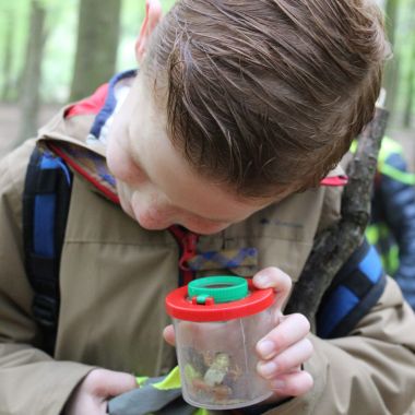 Met de klas naar De Averegten