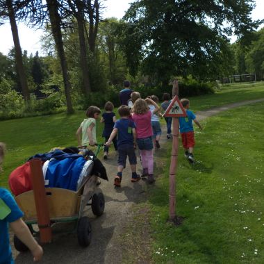 Met de klas naar het Vrijbroekpark