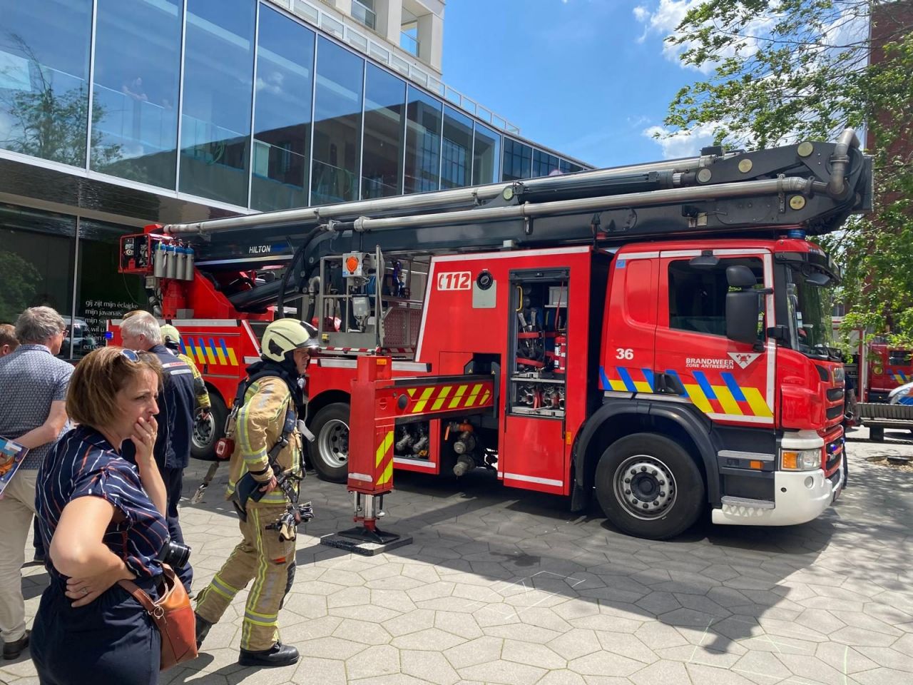 Noodplanoefening Turnova Toren Turnhout 1