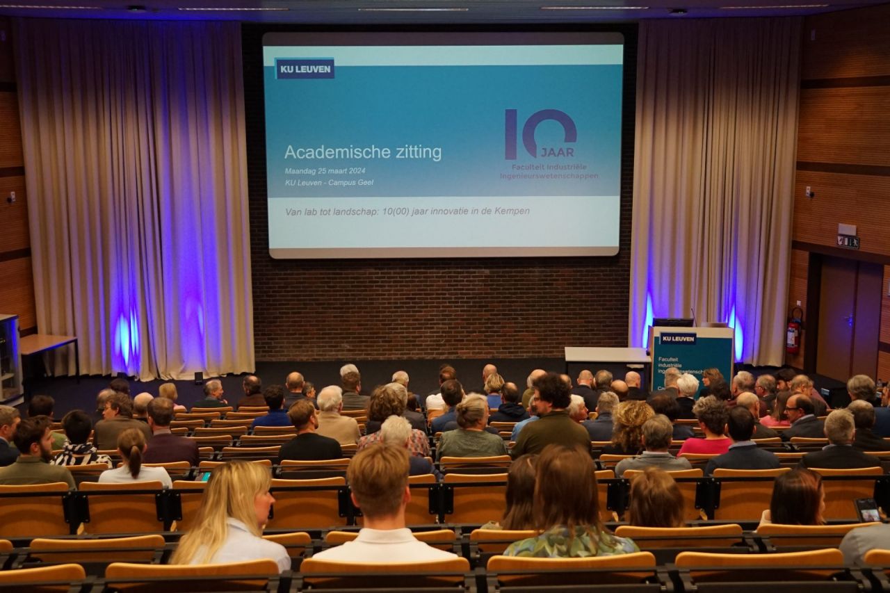 Academische zitting 10 jaar FIIW KULeuven - opening