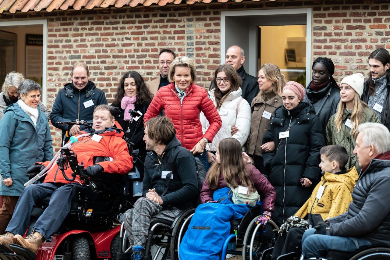 Wandeling verjaardag Koningin Mathilde