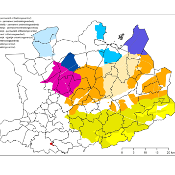 Stroomgebieden provincie Antwerpen