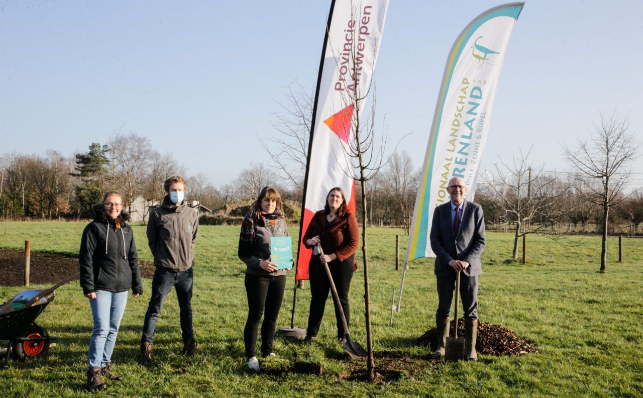 Provincie antwerpen toekomstboom zuidrand antwerpen regionaal landschap