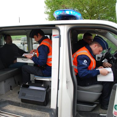 Verkeersongeval schetsen