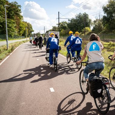 Opening fietsostrade F11 tussen Deurne en LIer