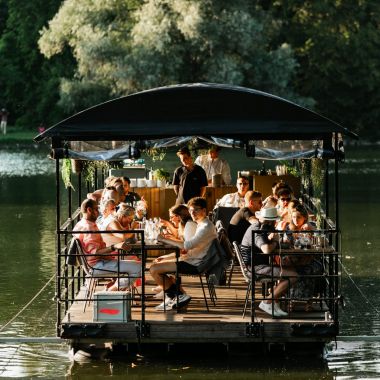 Dinner on the lake