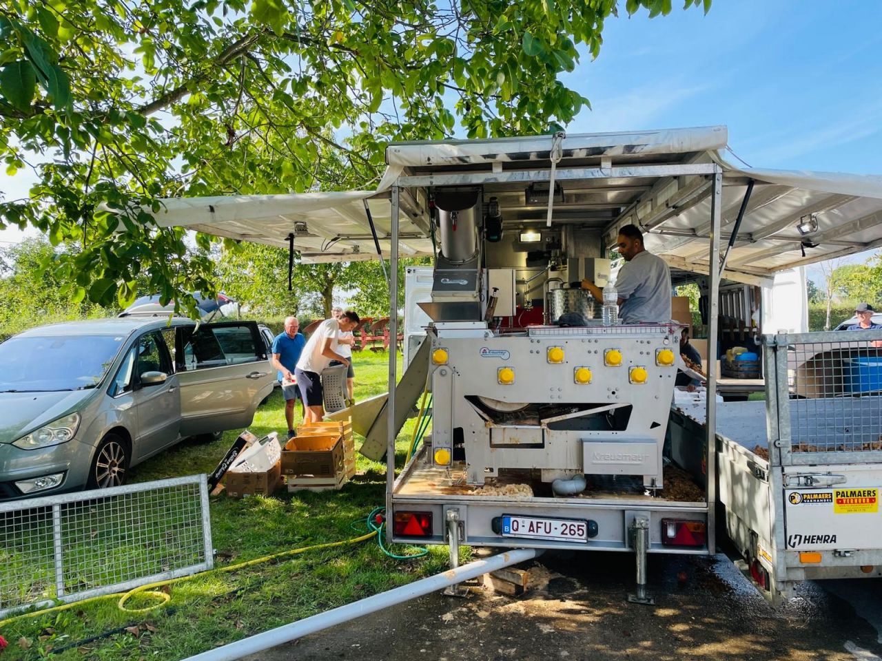 De Sapmobiel in De Averegten