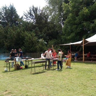 Zomerse grillen in Vrijbroekpark