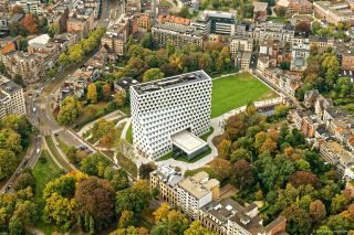 provinciehuis luchtfoto