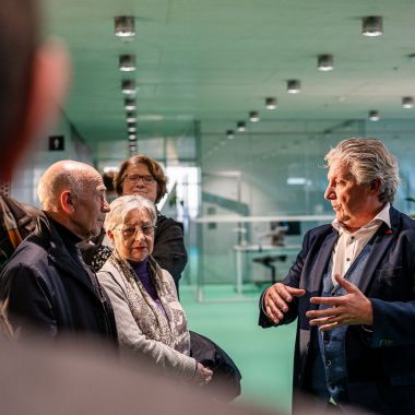 Rondleiding in het provinciehuis